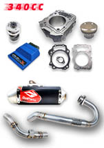 Kit Preparação CRF 300F com Super Combo 340cc Force Cam