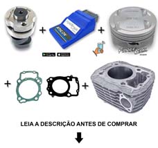 Kit Preparação CRF 250F com comando Rally, ECU Athlon e kit 310cc